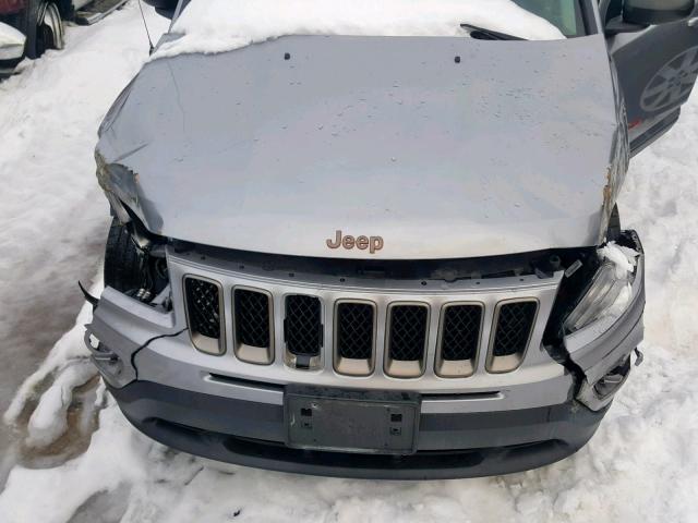 1C4NJCBB2GD678643 - 2016 JEEP COMPASS SP ვერცხლისფერი ფოტო 7