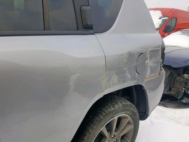 1C4NJCBB2GD678643 - 2016 JEEP COMPASS SP ვერცხლისფერი ფოტო 9