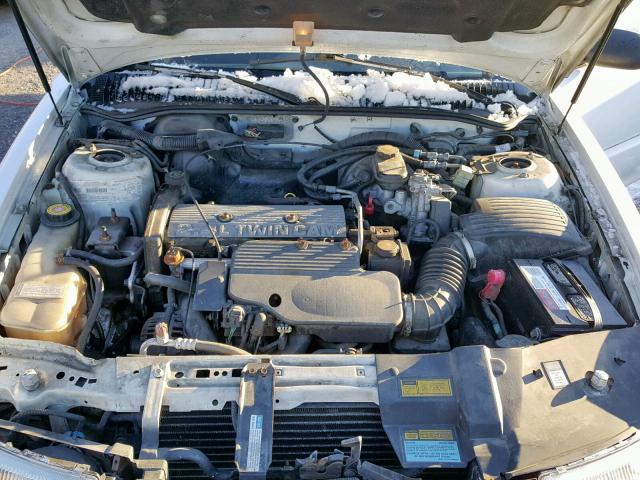 1G3NL12T8TM326426 - 1996 OLDSMOBILE ACHIEVA SC WHITE photo 7