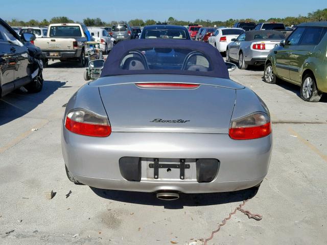 WP0CA2987VS623187 - 1997 PORSCHE BOXSTER SILVER photo 6