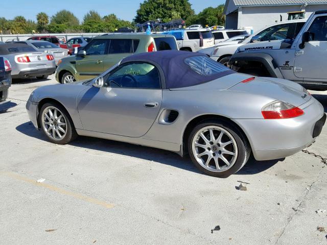 WP0CA2987VS623187 - 1997 PORSCHE BOXSTER SILVER photo 9