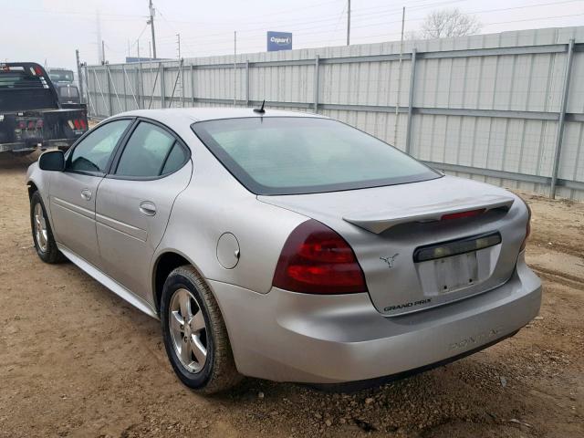 2G2WP552971227803 - 2007 PONTIAC GRAND PRIX SILVER photo 3