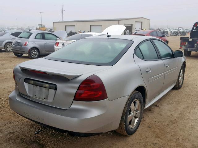 2G2WP552971227803 - 2007 PONTIAC GRAND PRIX SILVER photo 4