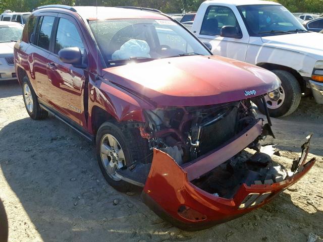 1C4NJCBA9FD198038 - 2015 JEEP COMPASS SP Қызыл фото 1