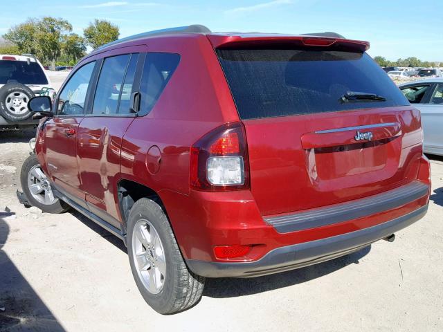 1C4NJCBA9FD198038 - 2015 JEEP COMPASS SP Қызыл фото 3