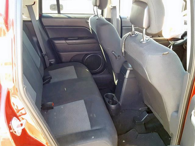 1C4NJCBA9FD198038 - 2015 JEEP COMPASS SP Қызыл фото 6