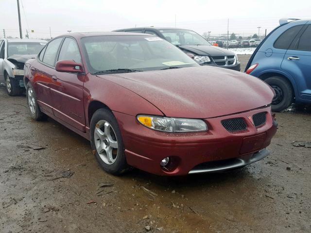 1G2WP52K21F120435 - 2001 PONTIAC GRAND PRIX Qırmızı foto 1
