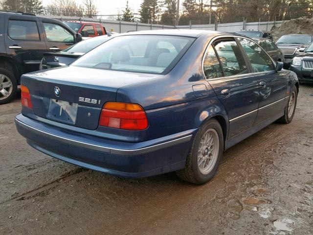 WBADM6330XBY28589 - 1999 BMW 528 I AUTO BLUE photo 4