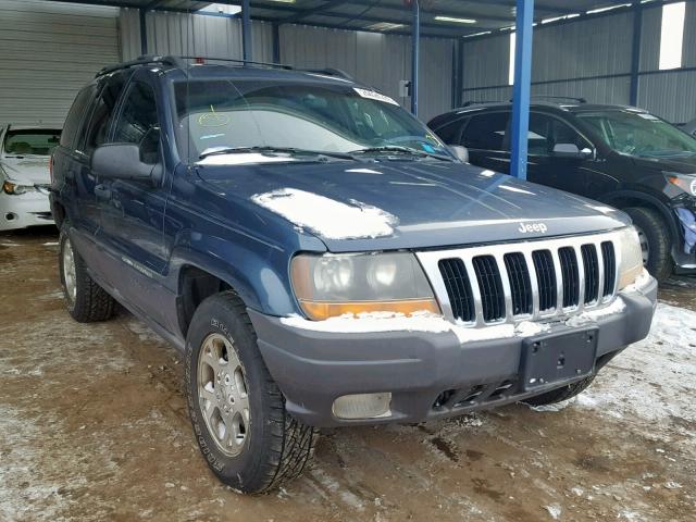 1J4GW48S51C673824 - 2001 JEEP GRAND CHER BLUE photo 1