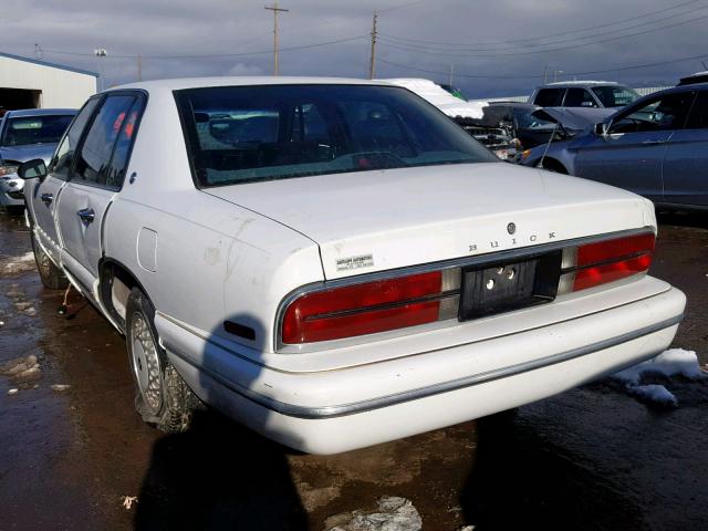 1G4CW52K1TH648410 - 1996 BUICK PARK AVENU WHITE photo 3