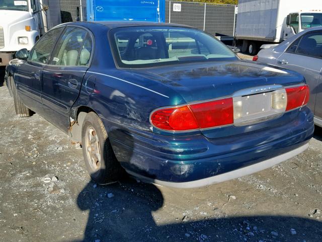 1G4HR54K7YU154688 - 2000 BUICK LESABRE LI GREEN photo 3