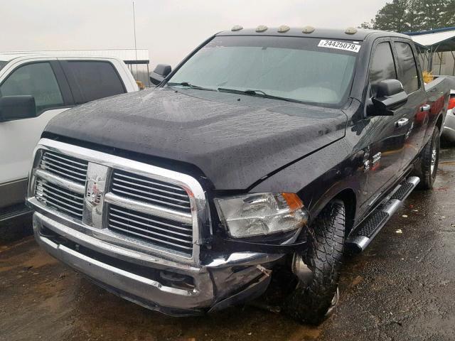 3C6UD5DL4CG293027 - 2012 DODGE RAM 2500 S BLACK photo 2