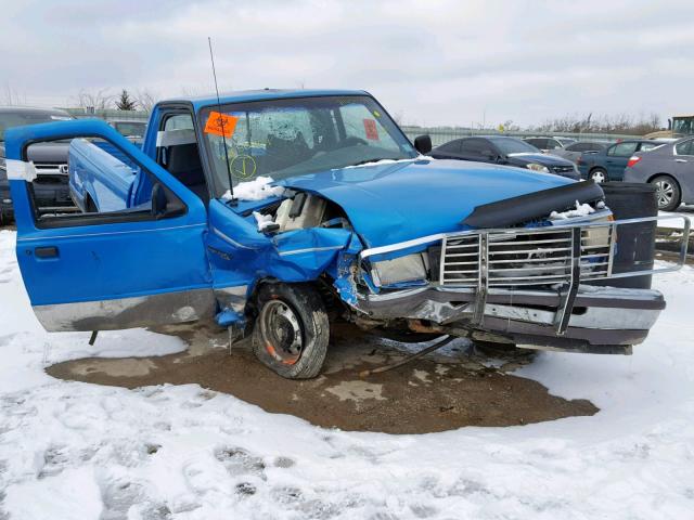 1FTCR10A3SPB12304 - 1995 FORD RANGER BLUE photo 1