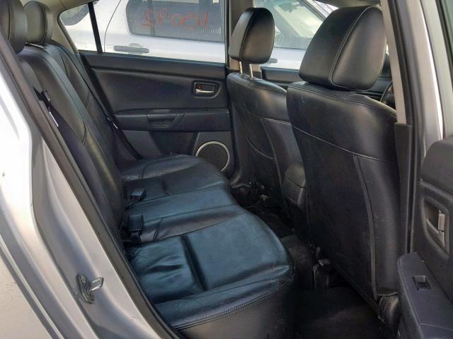 JM1BK123861543342 - 2006 MAZDA 3 S SILVER photo 6