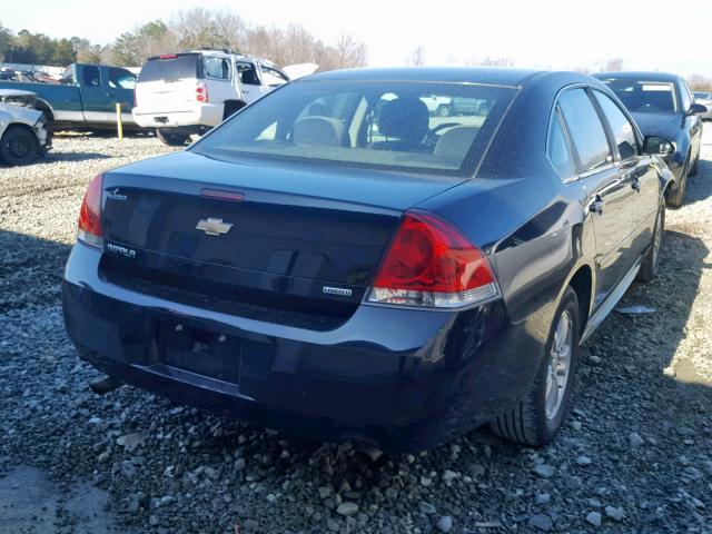 2G1WA5E35E1167921 - 2014 CHEVROLET IMPALA LIM BLACK photo 4