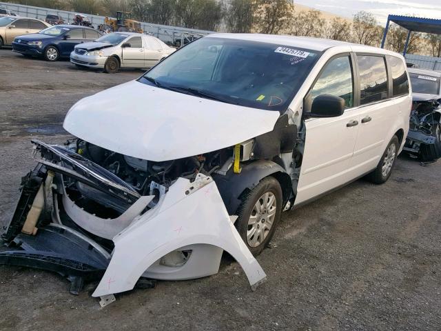 2V4RW4D11AR395254 - 2010 VOLKSWAGEN ROUTAN S WHITE photo 2