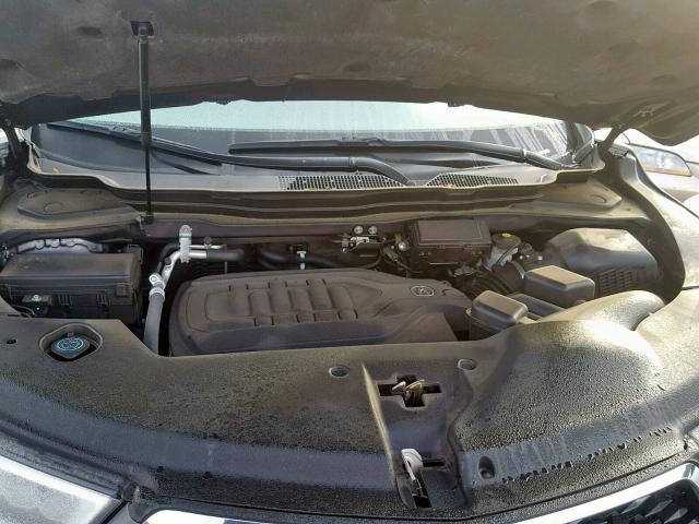 5FRYD4H91HB003311 - 2017 ACURA MDX ADVANC CHARCOAL photo 7