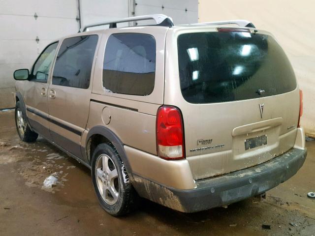 1GMDV33L56D198422 - 2006 PONTIAC MONTANA SV TAN photo 3