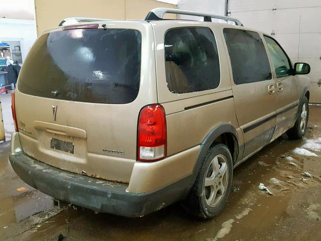 1GMDV33L56D198422 - 2006 PONTIAC MONTANA SV TAN photo 4