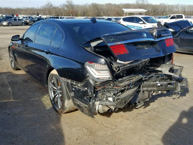 WBAYE8C58DDE22414 - 2013 BMW ALPINA B7 BLACK photo 3