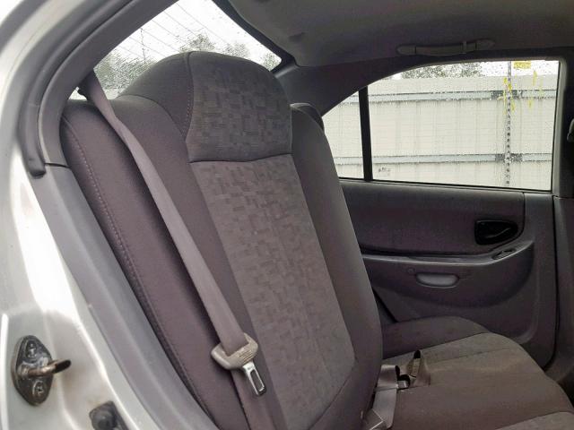 KMHCG45C95U643168 - 2005 HYUNDAI ACCENT GL SILVER photo 6