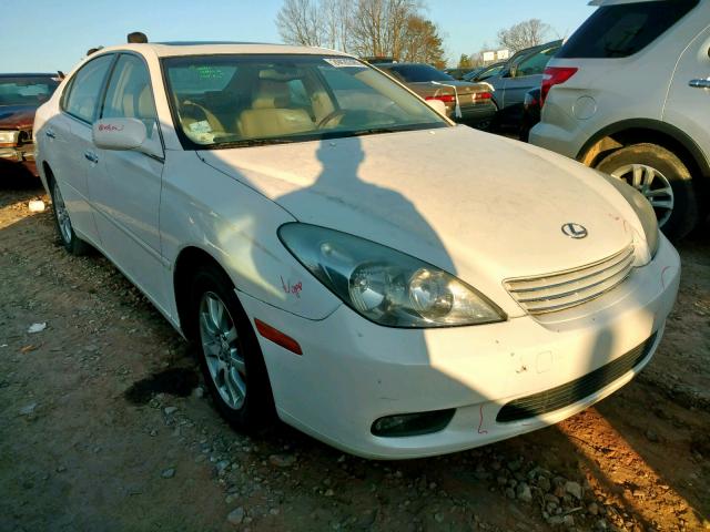 JTHBF30G120013539 - 2002 LEXUS ES 300 WHITE photo 1