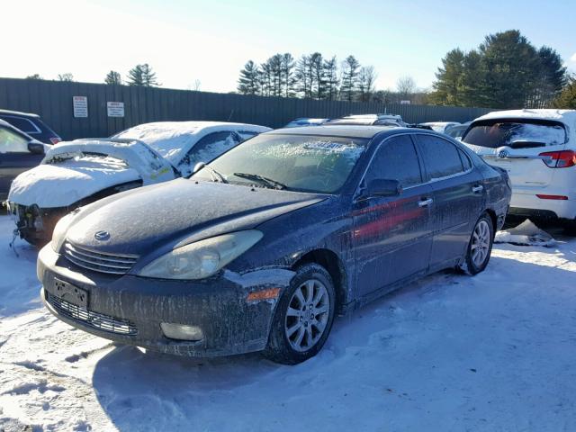 JTHBF30G625013376 - 2002 LEXUS ES 300 BLUE photo 2