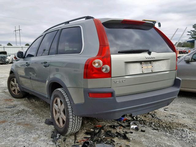 YV4CY592161291440 - 2006 VOLVO XC90 GREEN photo 3