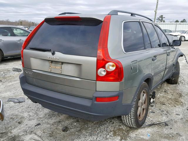 YV4CY592161291440 - 2006 VOLVO XC90 GREEN photo 4