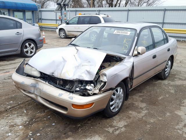 1NXBB02E7TZ413912 - 1996 TOYOTA COROLLA DX SILVER photo 2