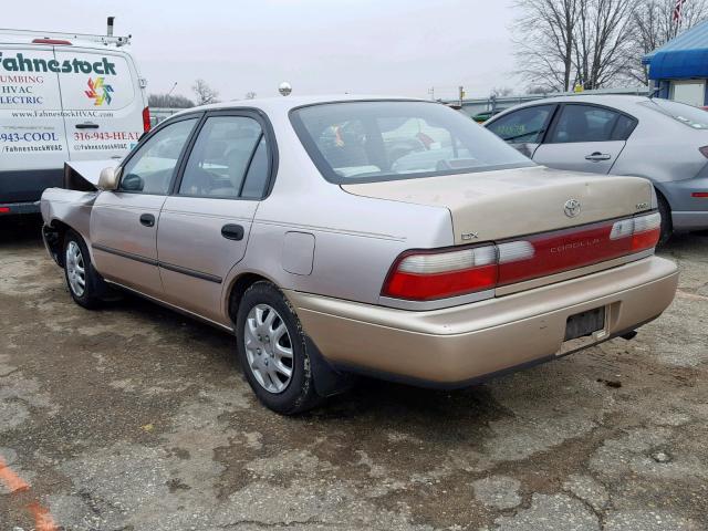 1NXBB02E7TZ413912 - 1996 TOYOTA COROLLA DX SILVER photo 3