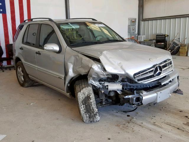 4JGAB57E84A504000 - 2004 MERCEDES-BENZ ML 350 SILVER photo 1