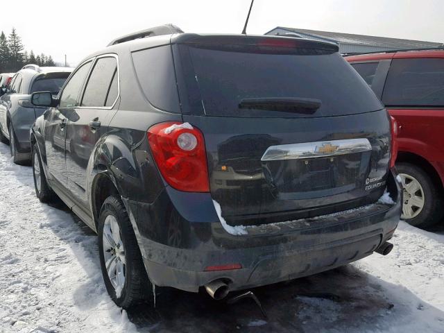 2GNFLCE35E6317252 - 2014 CHEVROLET EQUINOX LT GRAY photo 3