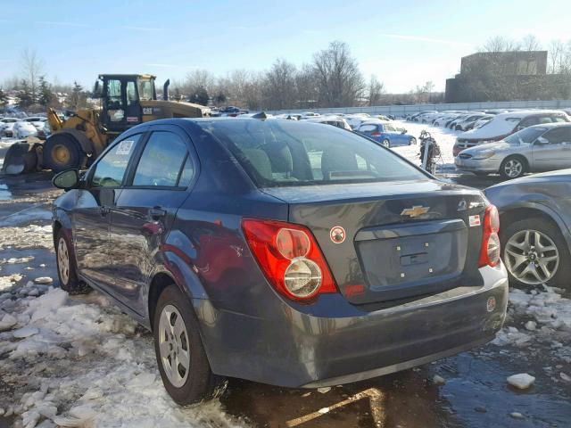 1G1JA5SG8D4221653 - 2013 CHEVROLET SONIC LS GRAY photo 3