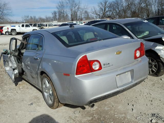 1G1ZD5E09CF117202 - 2012 CHEVROLET MALIBU 2LT SILVER photo 3