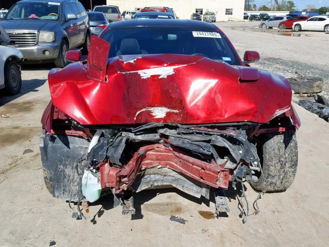 1FA6P8CF7H5306220 - 2017 FORD MUSTANG GT RED photo 9