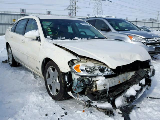 2G1WD58C589161576 - 2008 CHEVROLET IMPALA SUP თეთრი ფოტო 1