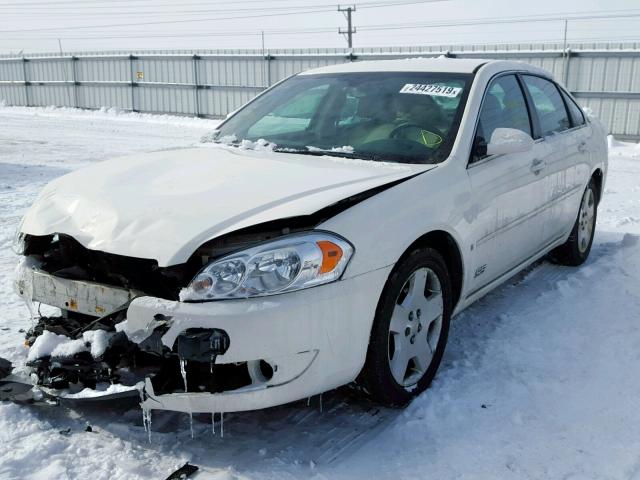 2G1WD58C589161576 - 2008 CHEVROLET IMPALA SUP თეთრი ფოტო 2