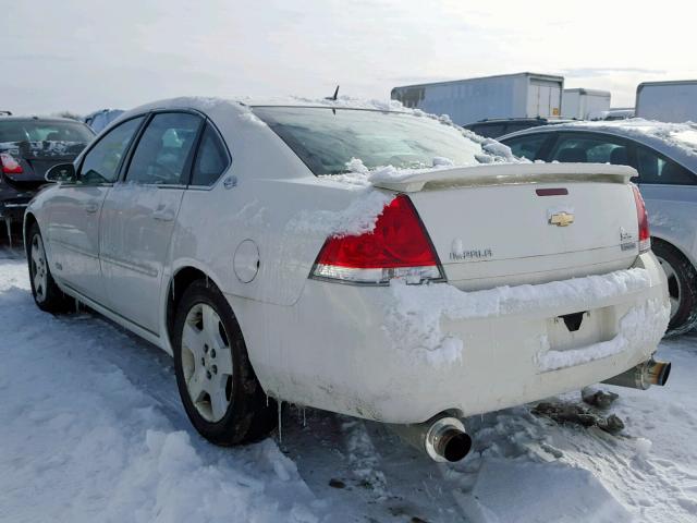 2G1WD58C589161576 - 2008 CHEVROLET IMPALA SUP თეთრი ფოტო 3