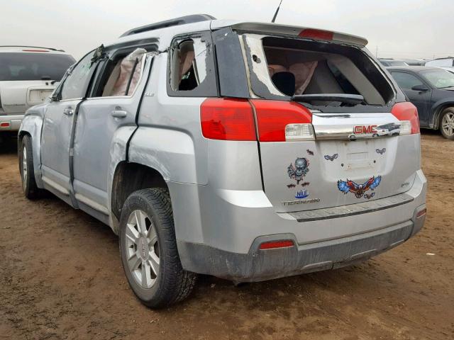 2GKALSEK1C6179862 - 2012 GMC TERRAIN SL SILVER photo 3