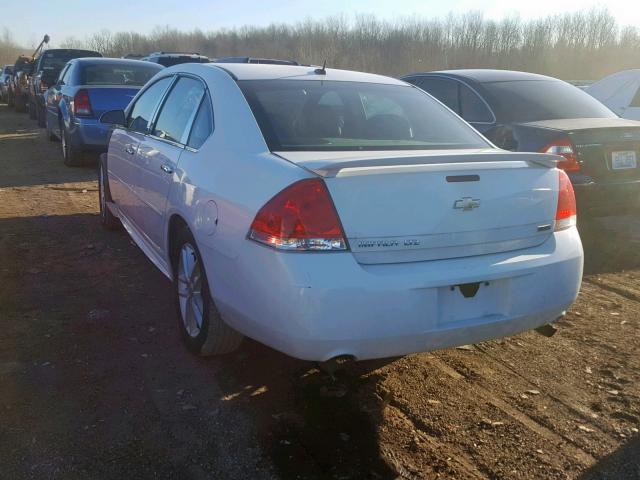 2G1WC5E34C1102033 - 2012 CHEVROLET IMPALA LTZ WHITE photo 3