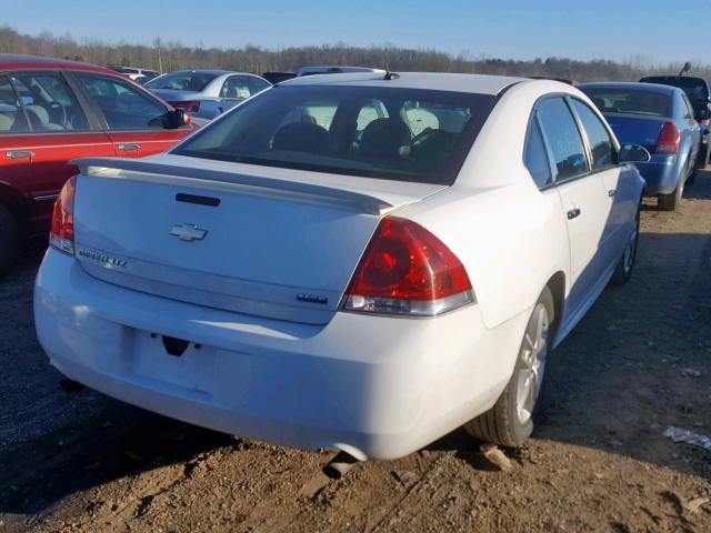 2G1WC5E34C1102033 - 2012 CHEVROLET IMPALA LTZ WHITE photo 4