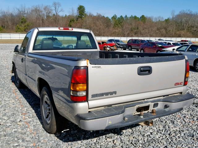 1GTEC14XX6Z236329 - 2006 GMC NEW SIERRA GRAY photo 3