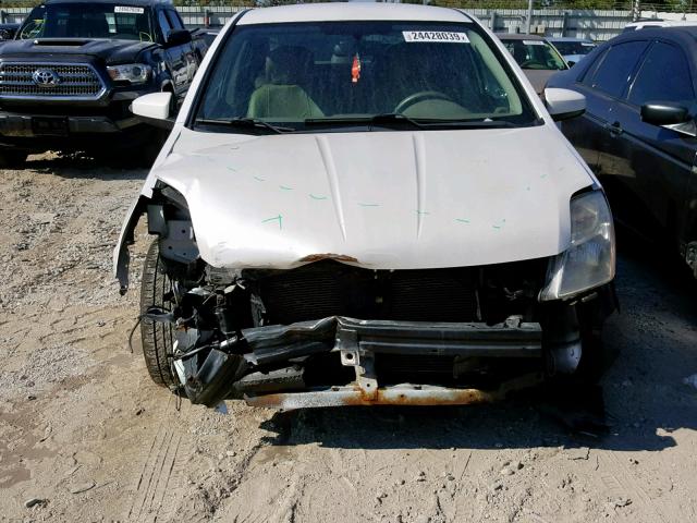 3N1AB6AP4AL709227 - 2010 NISSAN SENTRA 2.0 WHITE photo 9