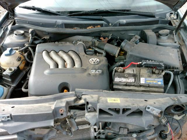 3VWSK69M94M059995 - 2004 VOLKSWAGEN JETTA GLS GRAY photo 7