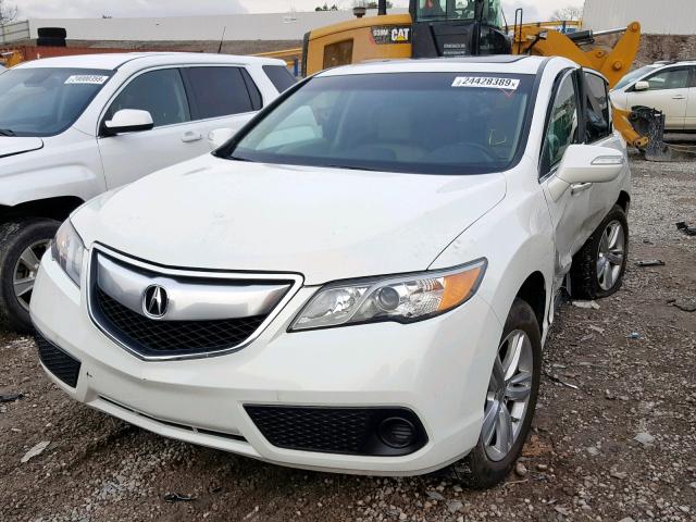 5J8TB3H33EL009807 - 2014 ACURA RDX BASE WHITE photo 2