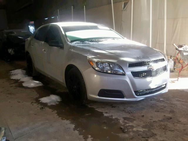 1G11B5SA8DF124837 - 2013 CHEVROLET MALIBU LS SILVER photo 1