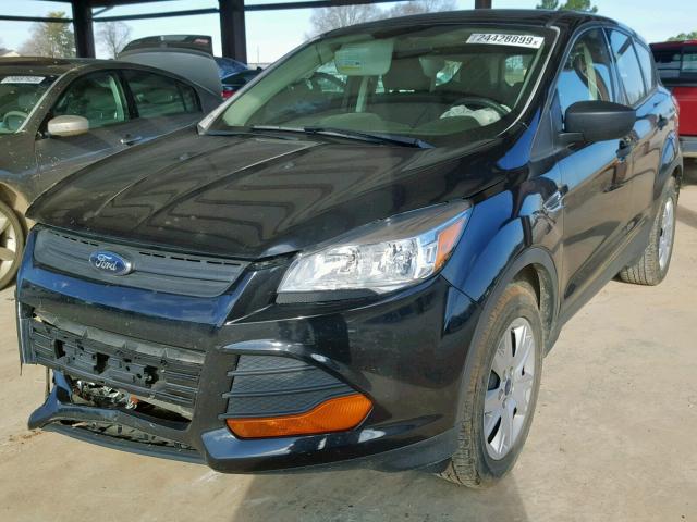 1FMCU0F76DUB28579 - 2013 FORD ESCAPE S BLACK photo 2