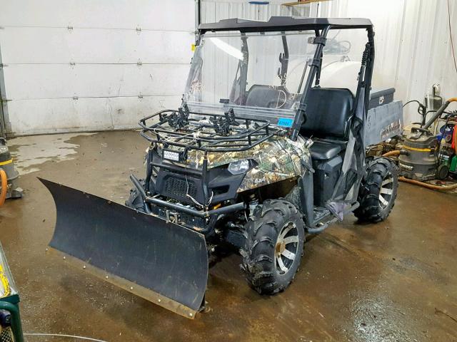 4XARH50A0DE220440 - 2013 POLARIS RANGER 500 GREEN photo 2