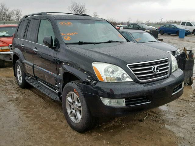 JTJBT20X480162179 - 2008 LEXUS GX 470 BLACK photo 1